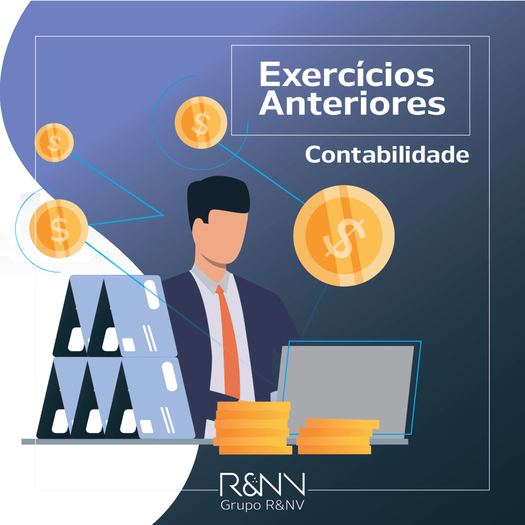 homem contabilizando exercícios anteriores
